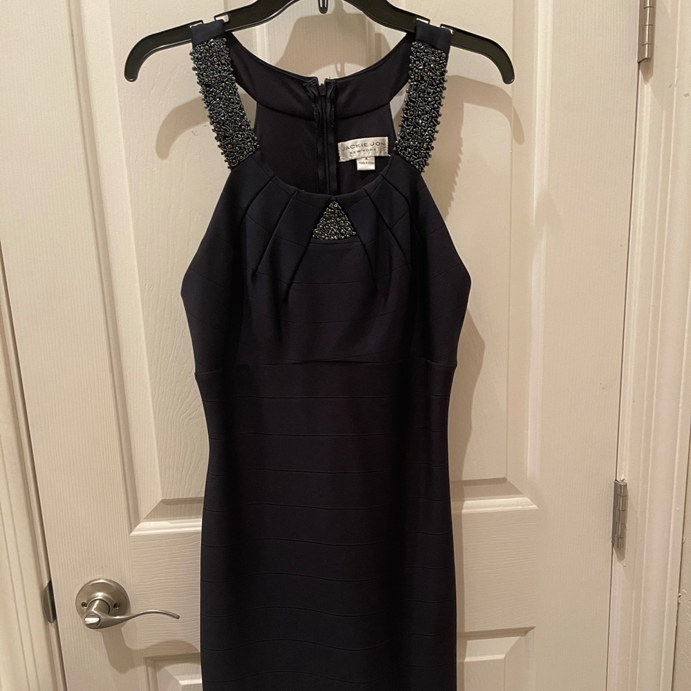 Navy blue dress